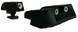 Trijicon GL11 Glock Pistol 3 Dot Front & Novak Rear Night Sight Set - Special Order Models: Trijicon Glock Pistol, 3 dot green front & yellow Novak rear night sight set Model GL11Y