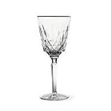 Waterford 101660 Lismore Tall Crystal Platinum Wine Glass 7-oz.
