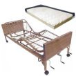 Drive Medical Semi-Electric Bed with Full Length Side Rails and 80 Inches Foam Mattress