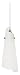 Nuvo 60/664 Arctic White Paper Twist Pendant with Butterscotch Glass, Brushed Nickel