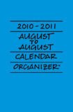 2010-2011 August to August Calendar Organizer Cornflower