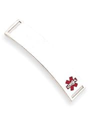 Sterling Silver Medical ID Plate