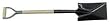Westward 4LVR9 Garden Spade Shovel