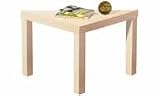 TRIANGULAR CHUNKY MAPLE PVC VENEER SIDE TABLE