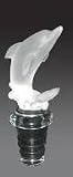 Wine Things Glass Dolphin Bottle Stopper
