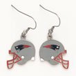 New England Patriots Helmet Earrings