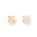14k 5mm Opal Earrings - October