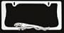 Jaguar / Panther Style License Plate Frame (Chrome Plated Metal)