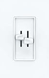 Lutron Dimmers S2L Dual 300W Dimmer White Skylark single-locations Lighting