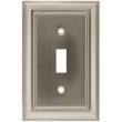 Brainerd 64209 Single Satin Nickel Switch Plate
