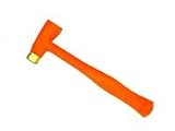 12-Oz Brass Head Double-Face Dead Blow Hammer - Non-Rebound, Non-Spark
