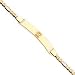 Jewelry : 14K Boston Red Sox Sm Pol Logo Id Bracelet W/Figaro Link