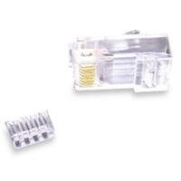 CAT6 RJ45 Modular Plug 50 Pcs