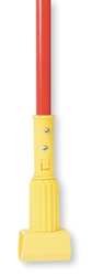 Tough Guy 1TYZ6 Mop Handle, Plastic Jaw, 60 In, Red