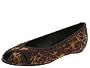 Donald J Pliner Gloria | Women's Dress Flat Shoes Expresso/Plum Wild Leopard Stretch