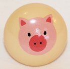 Tot Dots Drawer Knob - Pig