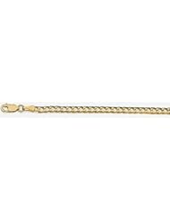 3mm Square Cuban Chain 22"