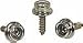 Imperial 37007 Snap Fastener Standard Screw - 3/8" Pkg/50