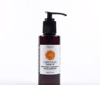 Organic Calendula Body Oil Pump - 3.3 oz - Liquid