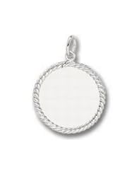 Rembrandt Charms Rope Disc Charm