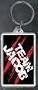 TWILIGHT TEAM EDWARD & TEAM JACOB LUCITE KEYCHAINS