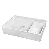 Barclay FS32-3 Double Bowl Apron Front All Kitchen Sink