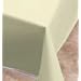 Hoffmaster 112002 Plastic Tablecover, 108" Length x 54" Width, Ivory (Case of 12)