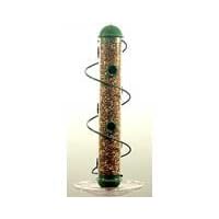 17 in. Green Spiral Sunflower Feeder by 