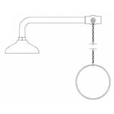 Speakman Lifesaver Emergency Shower Horizontal Supply Self closing 32