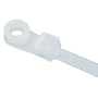 Cable Ties 6" Natural Color w/ Screw Mounting Head 100 Pcs.