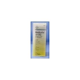 Multistix Bayer Urine Test Strips 10 SG, 100/Box new EXP: min. 12 months