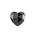 6.00x6.70x3.00 mm-1.15 Cts Black Diamond ( Heart Rose Cut-AA )