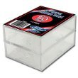 BCW 2 Piece Slider Box - 50 Count - (2-Pack) - Baseball, Football, Basketball, Hockey, Golf, Single Sports Cards Top Load - Sportcards Card Collecting Supplies