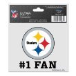 Pittsburgh Steelers Ultra Decal 3x4