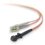 Belkin F2F202L9-50 50-Feet Multimode LC-MTRJ Duplex Fiber Optic Patch Cable