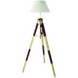 Surveyor's Tripod Lamp, Red/White
