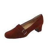Trotters Betsy | Ladies Slip-on Dress Shoes Truffle Suede by Trotters