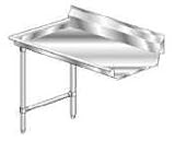 Aero 2CDC-L-120 Dishtable LH Side 30in x 120in
