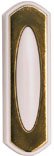 Heath Zenith SL-6199-B Traditional Decor Wireless Push Button, White and Gold