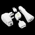 iPod 3 in 1 Charging & Data Kit - House Charger, Car Charger, USB Charger & Data Cable