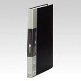 クリアーファイル・リサイクルA4判タテ型(40ポケット)【黒】 132RWの画像