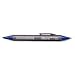 Itoya DH-30 Doubleheader Permanent Ink Marker Pen, Bullet-tip & Finepoint, Blue Ink Both Ends.