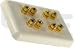 Atlona High-Quality Wall Plate For 4 Speakers, Audio and Video, Electronics and Computers