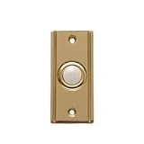 Thomas & Betts #DH1630L LGTD WHT/BRS PushButton