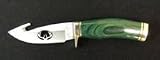 Buck U.S.A. Custom Made Limited Edition Rare Vanguard Zipper French Green Wood by Buck