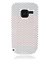 Nokia C3 White Perforated Back Protector Cover