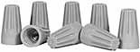 IMPERIAL 71190 ROUND TWIST LOCK WIRE CONNECTOR 22-16 GA -GRAY PKG/100