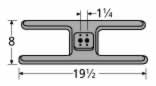 charmglow replacement burner:Music City Metals 20602 Cast Iron Burner Head Replacement for Select Charmglow and Falcon Gas Grill Models
