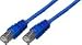 Blue World Bleil CAT.5 Connetor Cabel STP, Westernplug Blue 1.00M