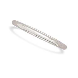 Sterling Silver Silver Baby Ring / Size 2 [Jewelry]